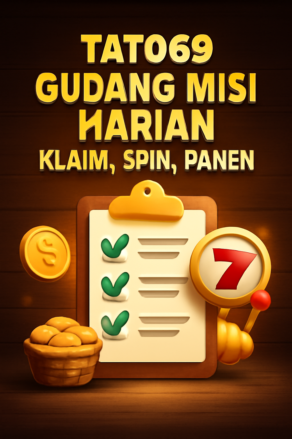 TATO69 – Gudang Misi Harian: Klaim, Spin, Panen